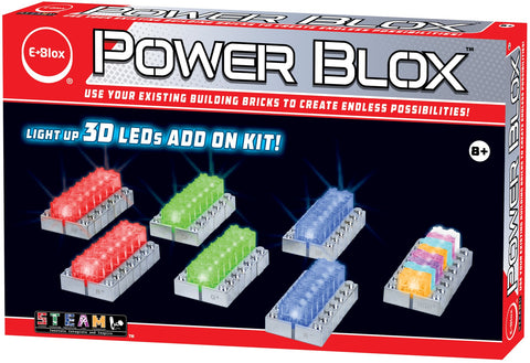 Power Blox LED ADD-ON Building Block Set - E-Blox