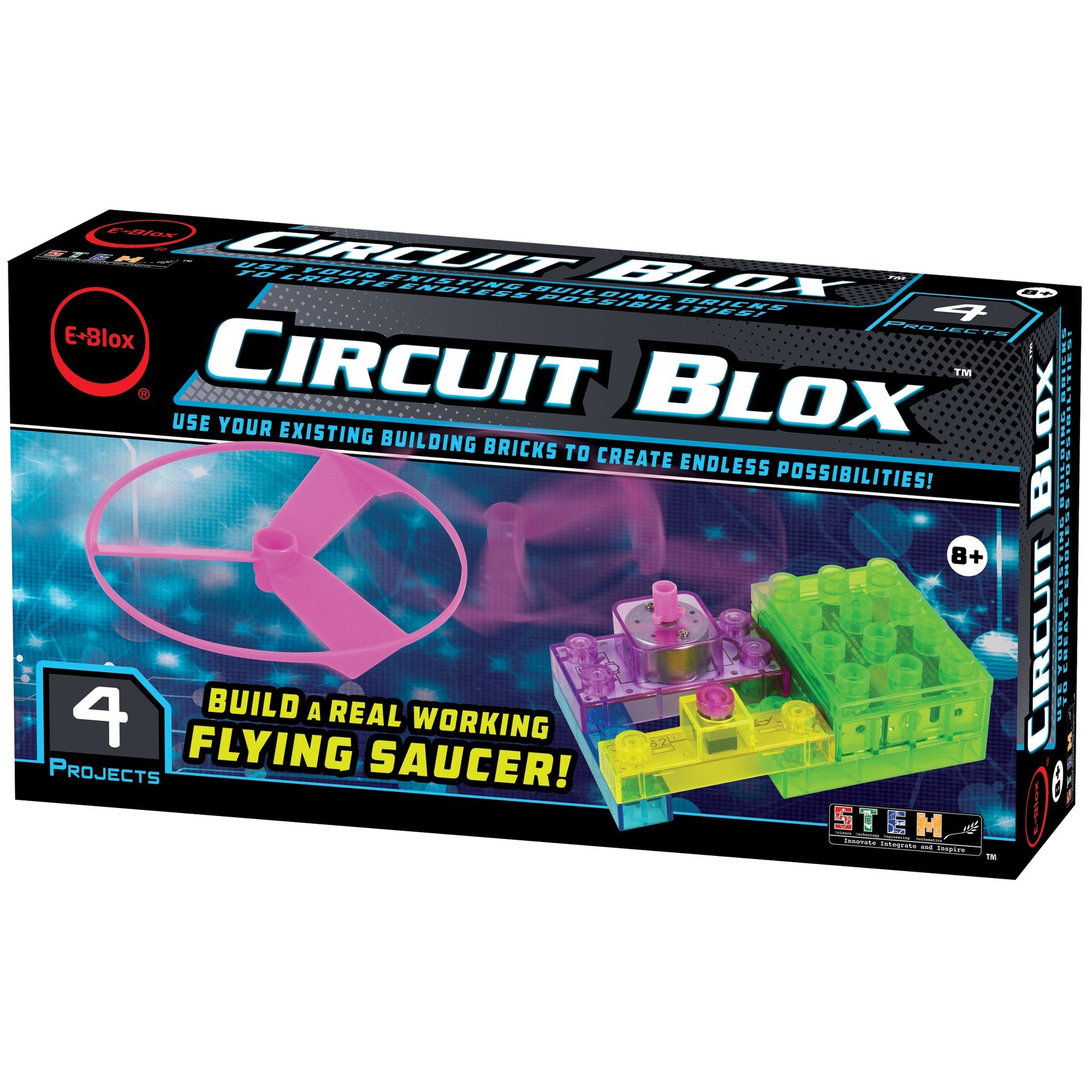 Circuit Blox 4 mini - E-Blox Circuit Board Building Kit