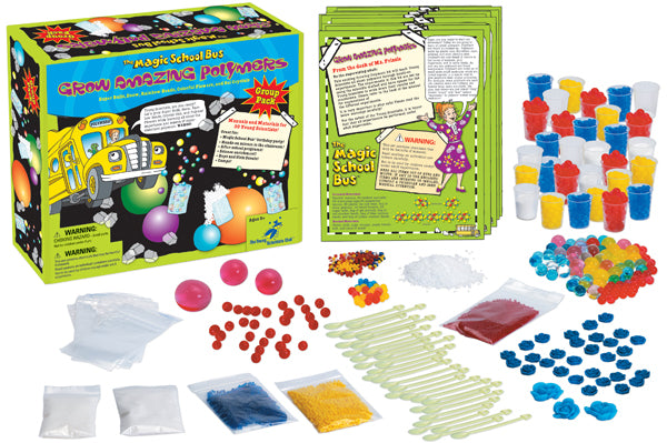 The Magic School Bus™ Kit Series:  Grow Amazing Polymers Group Pack