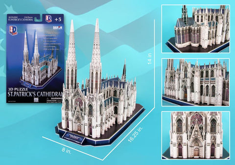 ST Patrick's Cathedral 3D Puzzle